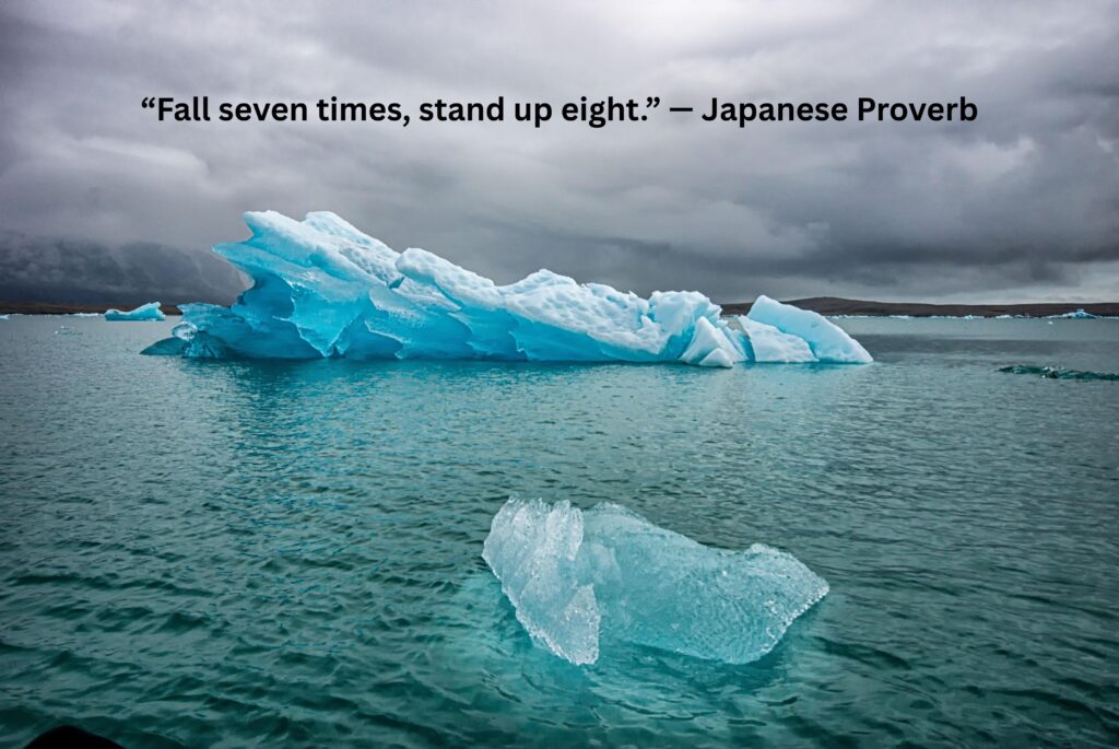 Healing Quotes for Emotional Strength (Japanese Proverb)